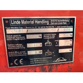 Liza electrica cu catarg LINDE L14  AS - 1.4T - 2014