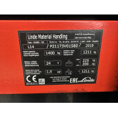 Liza electrica cu catarg LINDE L14 - 1.4T - 2019 