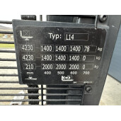 Liza electrica cu catarg LINDE L14 - 1.4T - 2019 