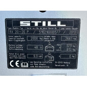Stivuitor Electric STILL RX20-20 P - 2T - 2013