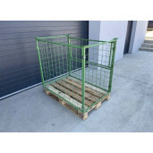 Boxpaleti Metalici cu fixare pe europaleti 
