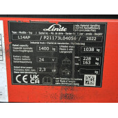 Liza electrica cu catarg 1.4T/2.42 LINDE L14 AP - 2022