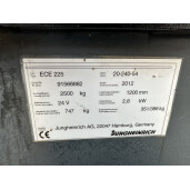 Liza electrica Jungheinrich ECE 225  - 2.5T - 2012 
