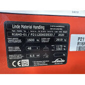 Stivuitor Reach Truck Electric LINDE R16HD-01 - 1.6T - 2020