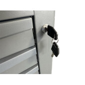 Carucior scule, echipat cu 7 sertare, Beta RSC24/7-A, Gri Antracit