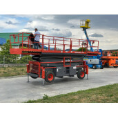 Nacela Skyjack SJ9250 RT - 17,2 m | 4x4 | Stabilizatori | 2015 | 2.105 ore