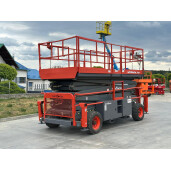 Nacela Skyjack SJ9250 RT - 17,2 m | 4x4 | Stabilizatori | 2015 | 2.105 ore
