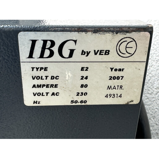 Statie incarcare IBG Ladestrom 24V/80A