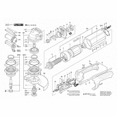 Polizor unghiular BOSCH HWS 690 Industrial
