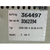 Statie incarcare Tebetron-E 24V/30A
