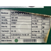 Statie incarcare Hoppecke trak basic 24V/75A