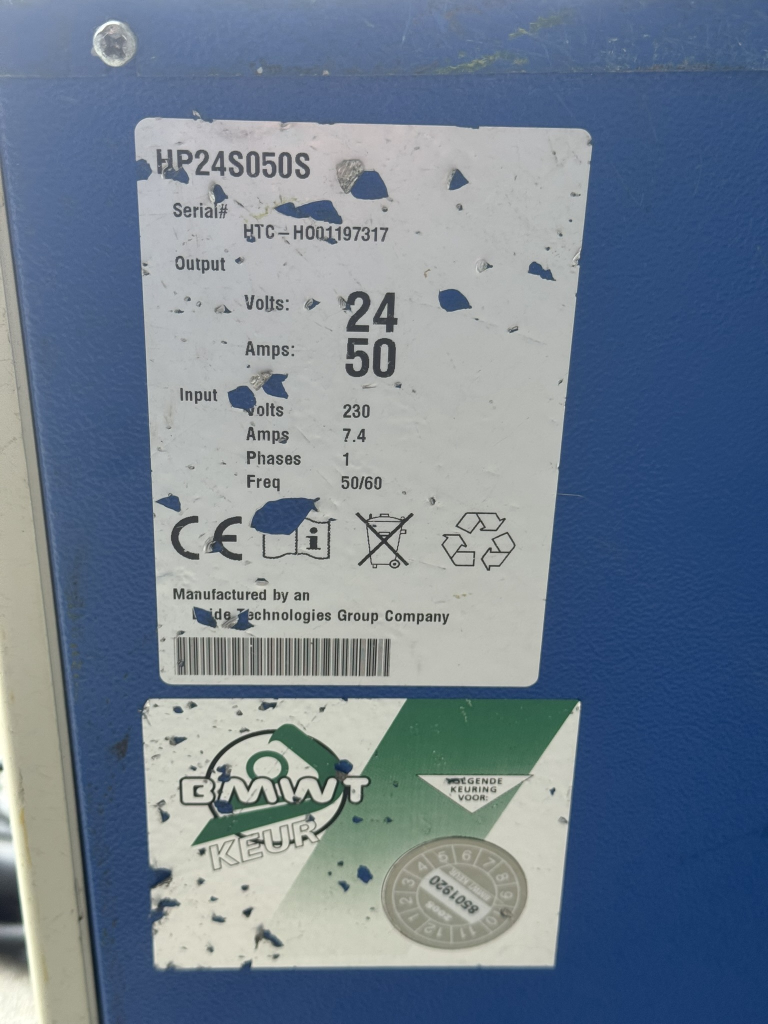 Statie incarcare GNB 2100 HP 24V/50A Utilmix